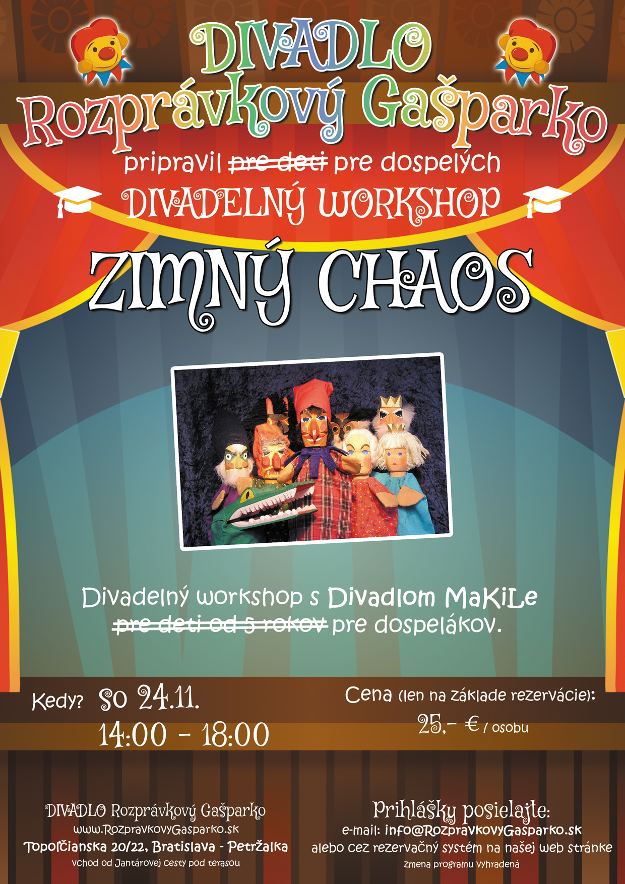 Zimný chaos (pre dospelých)