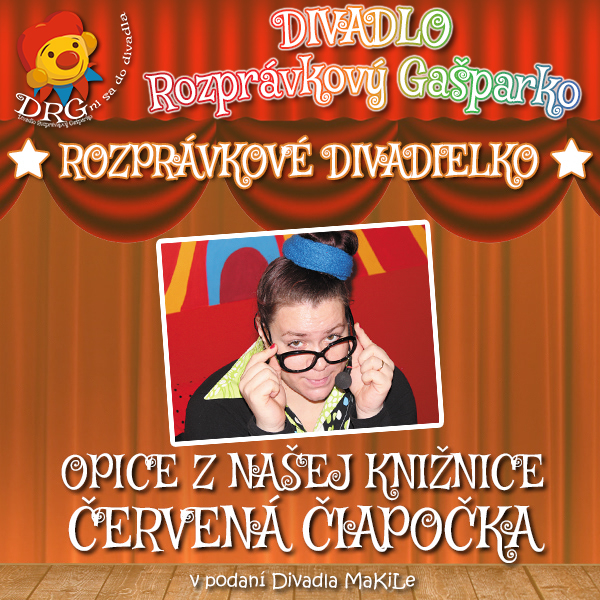 Opice z našej knižnice: Červená Čiapočka